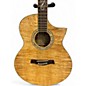 Used Ibanez EW20SE NATURAL BURL Acoustic Guitar
