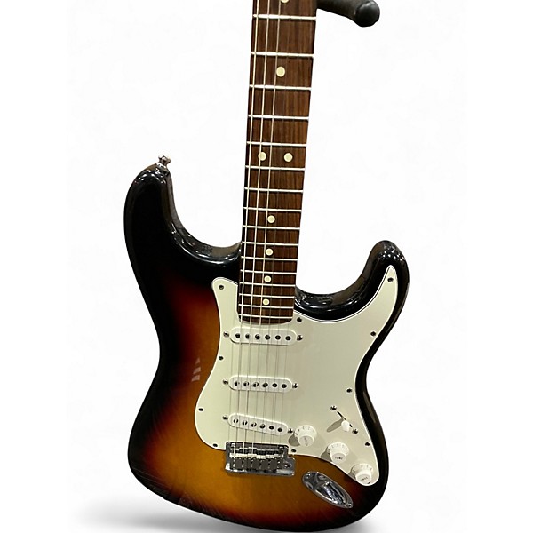 Used Fender American Standard Stratocaster 3 Color Sunburst Solid Body Electric Guitar