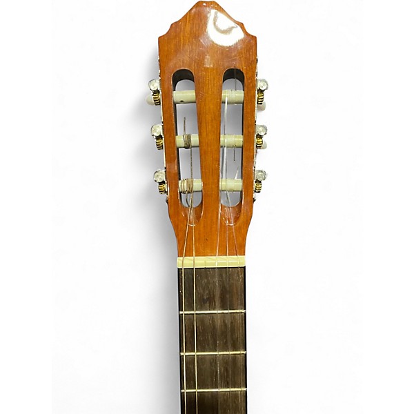 Used Lucero LC200CE Natural Classical Acoustic Electric Guitar