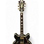 Used D'Angelico dlx dc satin Satin Black Hollow Body Electric Guitar