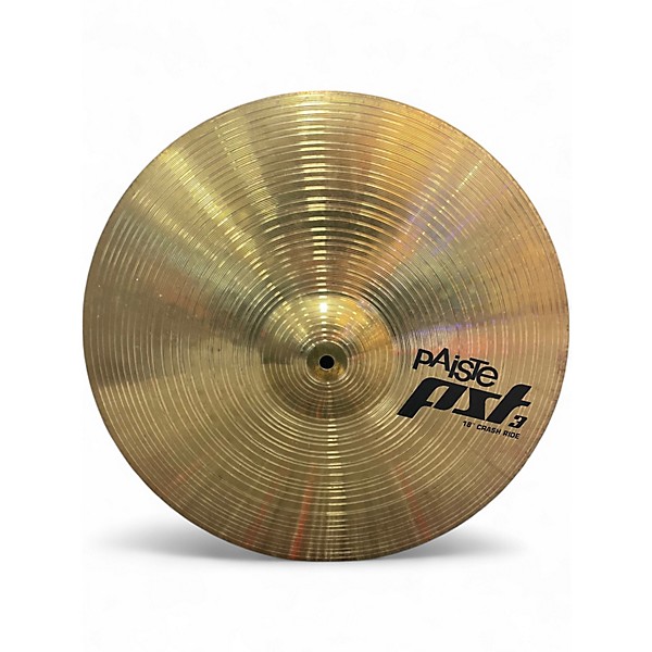 Used Paiste 18in PST3 Crash Ride Cymbal