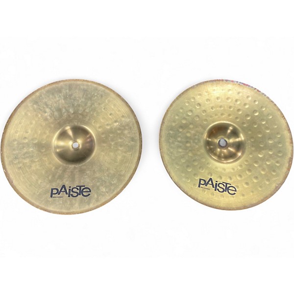 Used Paiste 13in PST3 Hi Hat Pair Cymbal