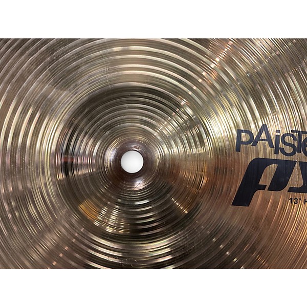 Used Paiste 13in PST3 Hi Hat Pair Cymbal
