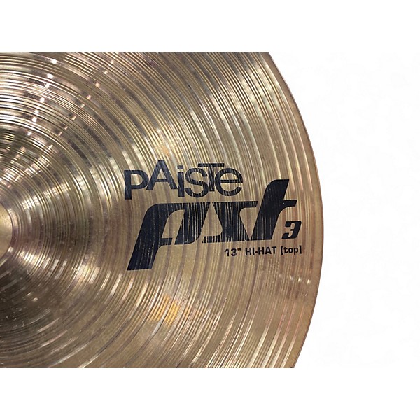 Used Paiste 13in PST3 Hi Hat Pair Cymbal