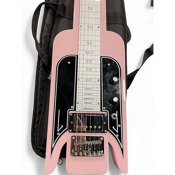 Used Airline LAP STEEL VINTAGE INSPIRED NATIONAL TRIBUTE MODEL SHELL PINK Lap Steel
