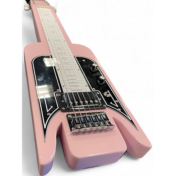 Used Airline LAP STEEL VINTAGE INSPIRED NATIONAL TRIBUTE MODEL SHELL PINK Lap Steel