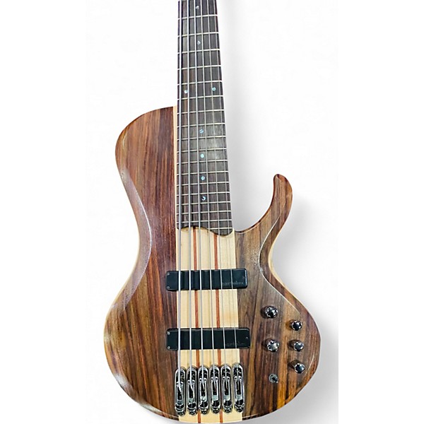 Used Ibanez BTB686SC NATURAL FLAT Electric Bass Guitar