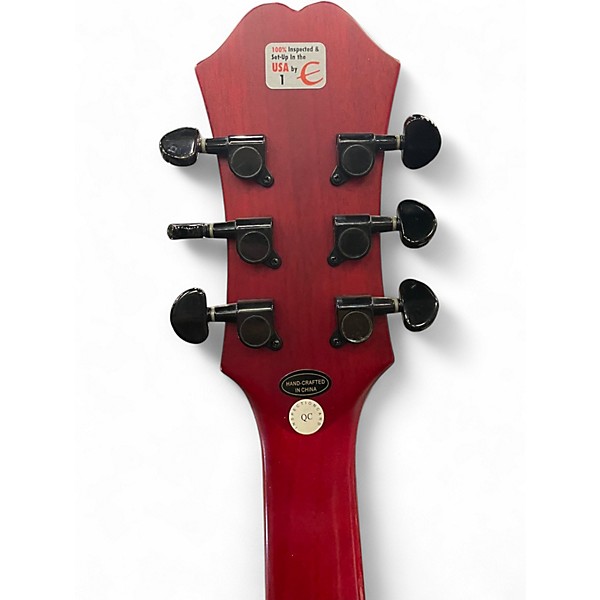 Used Epiphone Dot Studio Wine Red Hollow Body Electric Guitar