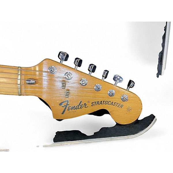 Vintage 1976 Fender STRATOCASTER Brown Solid Body Electric Guitar