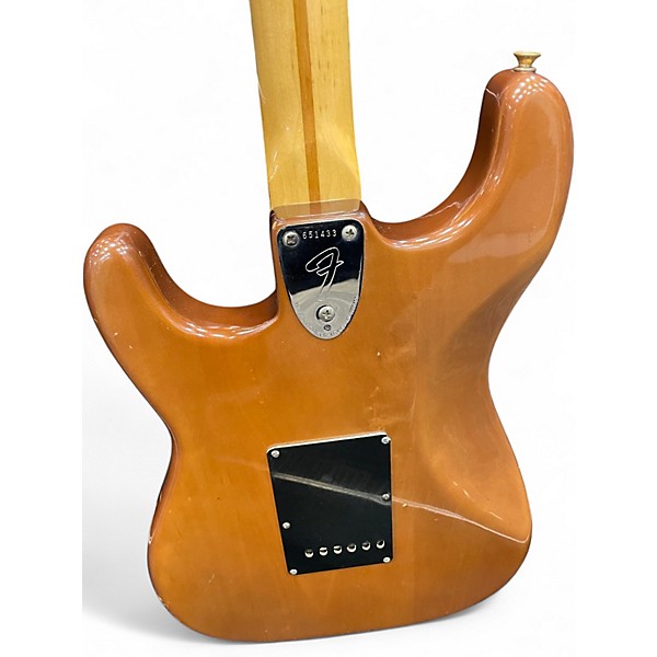 Vintage 1976 Fender STRATOCASTER Brown Solid Body Electric Guitar