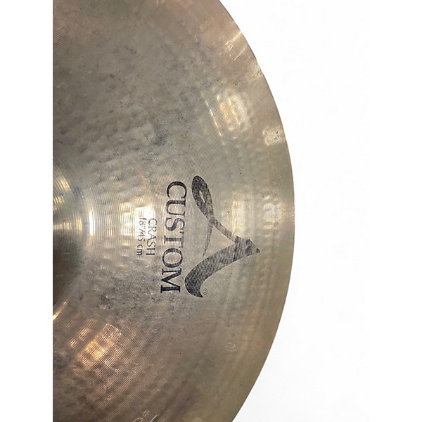 Used 2020s Zildjian 18in A Custom Crash Cymbal