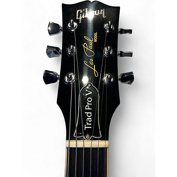 Used 2022 Gibson LES PAUL TRADITIONAL PRO V AAA FLAME TOP  Ocean Water Perimeter Solid Body Electric Guitar