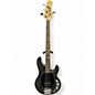 Used Sterling by Music Man Ray4 Satin Black Electric Bass Guitar thumbnail