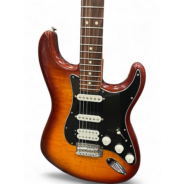 Used Fender Player Stratocaster HSS Sienna Sunburst Solid Body Electric Guitar
