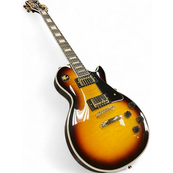 Used Epiphone Les Paul Custom TRIBURST Solid Body Electric Guitar