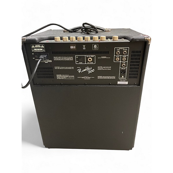 Used Fender rumble 500 Bass Combo Amp