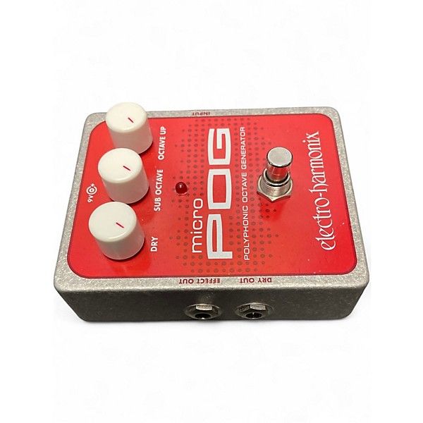 Used Electro-Harmonix Micro Pog Polyphonic Octave Generator Effect Pedal