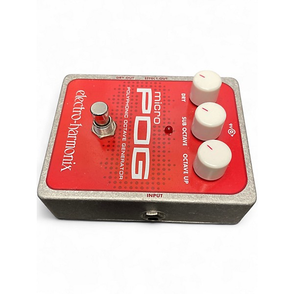 Used Electro-Harmonix Micro Pog Polyphonic Octave Generator Effect Pedal