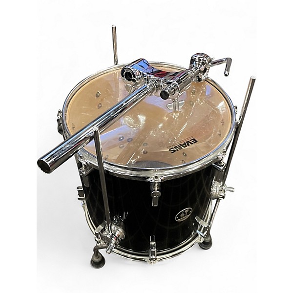 Used 2014 SONOR 5 Piece force 3007 black Drum Kit