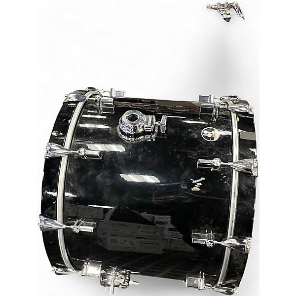 Used 2014 SONOR 5 Piece force 3007 black Drum Kit