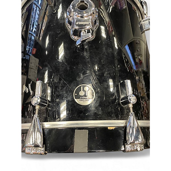 Used 2014 SONOR 5 Piece force 3007 black Drum Kit