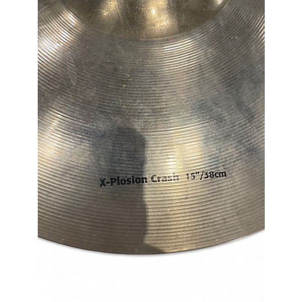 Used SABIAN 15in HHX Xplosion Crash Brilliant Cymbal