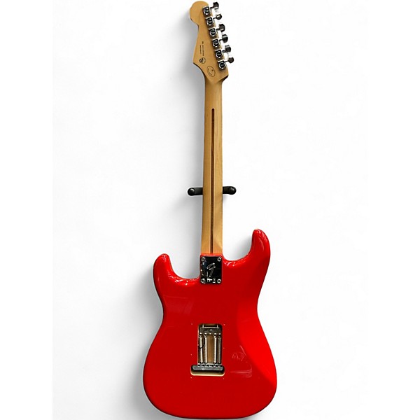 Used Fender Standard Stratocaster Candy Apple Red Solid Body Electric Guitar