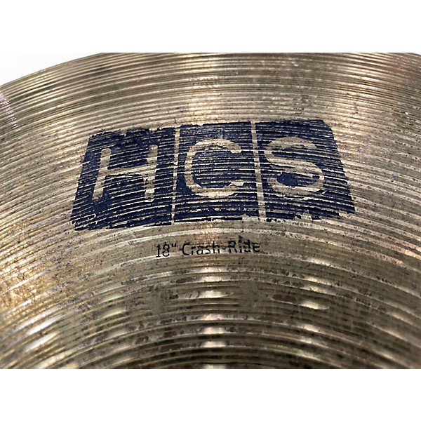 Used MEINL 18in HCS Crash Ride Cymbal
