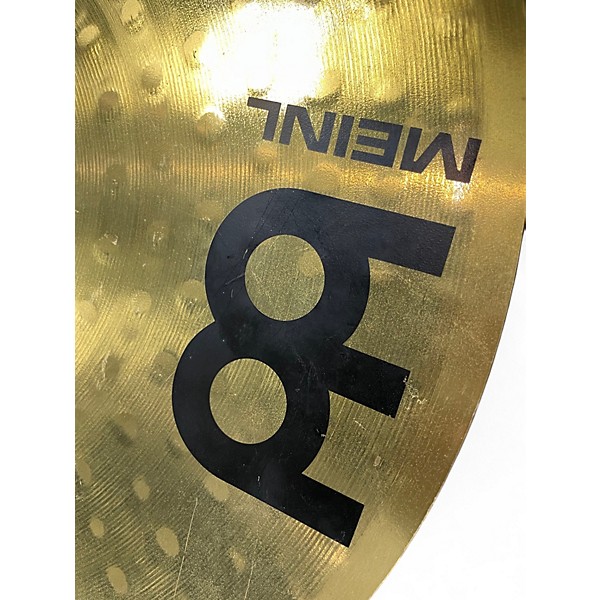 Used MEINL 18in HCS Crash Ride Cymbal