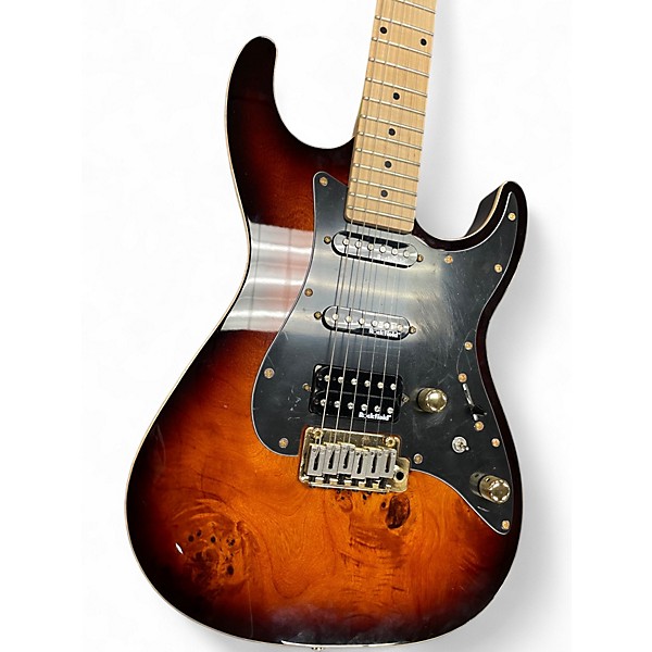 Used Michael Kelly CC60 Sunburst Solid Body Electric Guitar