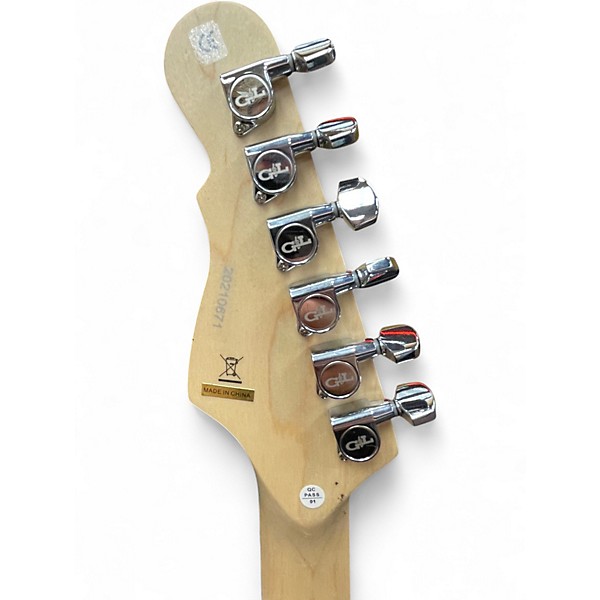 Used G&L Legacy Placenta Silver Burst Solid Body Electric Guitar