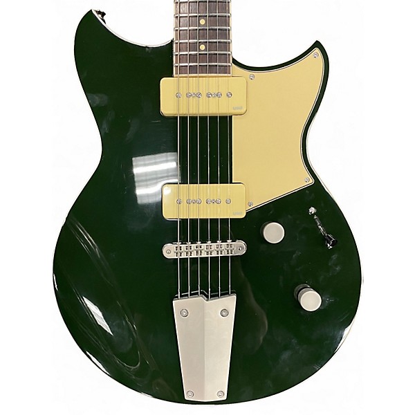 Used Yamaha RSS02T Green Solid Body Electric Guitar