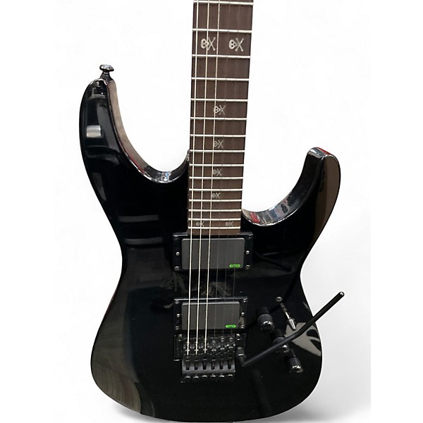 Used ESP LTD KH202 Kirk Hammett Signature Black Solid Body Electric Guitar