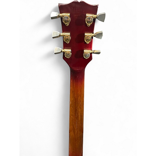 Vintage 1974 Gibson Les Paul Custom Twentieth Anniversary 2 Color Sunburst Solid Body Electric Guitar
