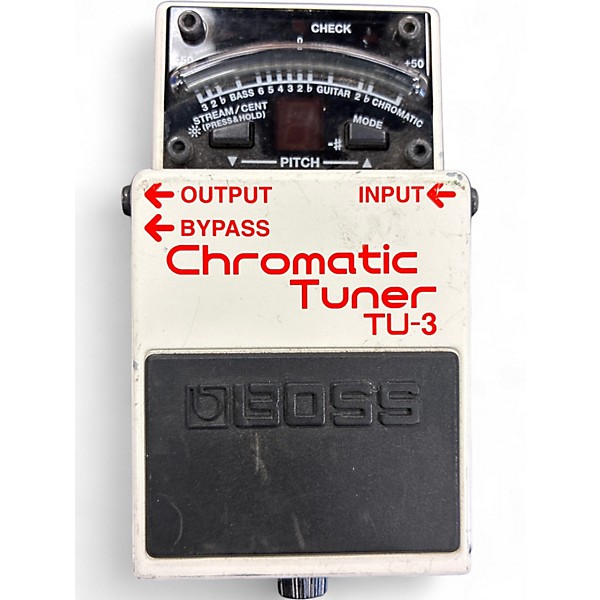 Used 2016 BOSS TU3 Chromatic Tuner Pedal