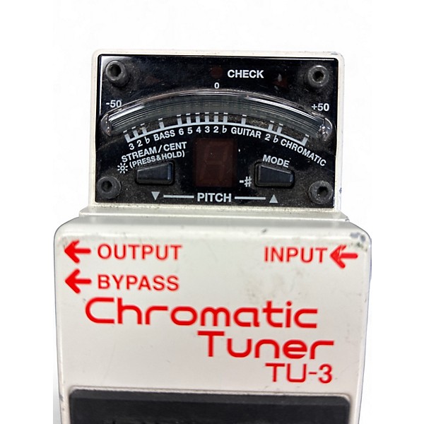 Used 2016 BOSS TU3 Chromatic Tuner Pedal