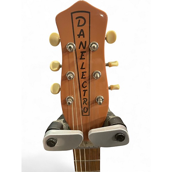 Used Danelectro 56 U2 Reissue Salmon Solid Body Electric Guitar