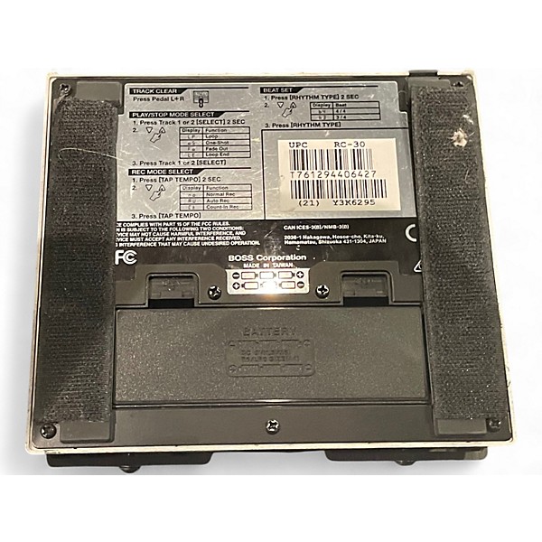 Used BOSS RC30 Loop Station Twin Pedal