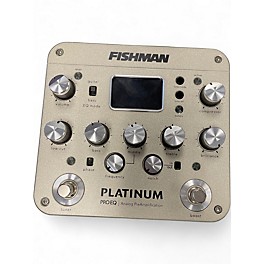 Used Fishman PROPLT101 Platinum EQ Pre With DI Acoustic Guitar Pickup