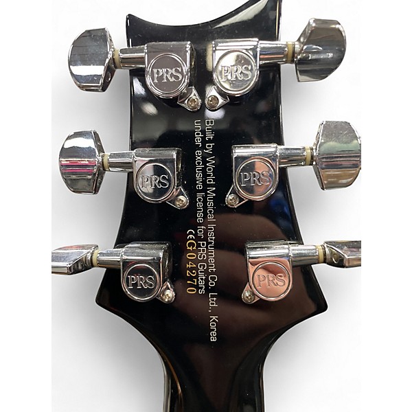 Used PRS SE Custom 24 Emerald Green Solid Body Electric Guitar