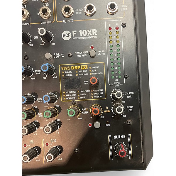 Used RCF F 10XR Powered Mixer