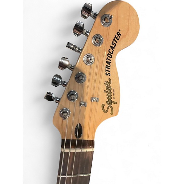 Used Squier Affinity Series Stratocaster Junior HSS Ice Blue Metallic Solid Body Electric Guitar