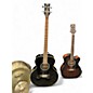 Used Dean EAB AE Black Acoustic Bass Guitar
