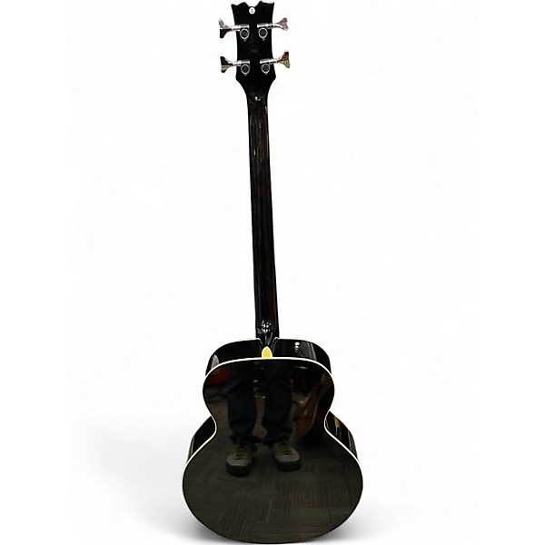 Used Dean EAB AE Black Acoustic Bass Guitar