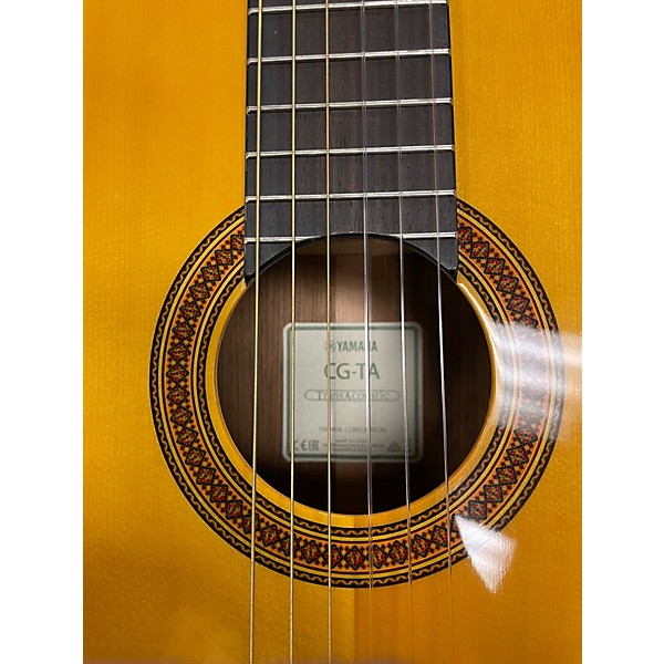Used Yamaha CGTA Gloss Natural Classical Acoustic Guitar