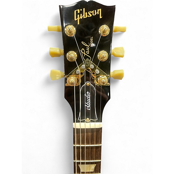 Used 2006 Gibson Les Paul Studio Wine Red Solid Body Electric Guitar