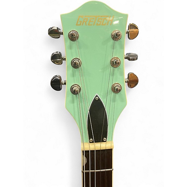 Used Gretsch Guitars G2655T Streamliner Center Block Junior Mint Metallic Hollow Body Electric Guitar