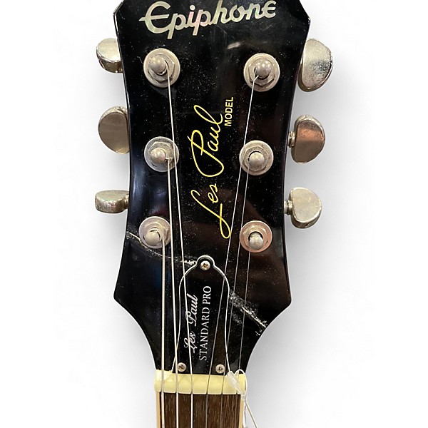 Used Epiphone Les Paul Standard Pro 3 Color Sunburst Solid Body Electric Guitar