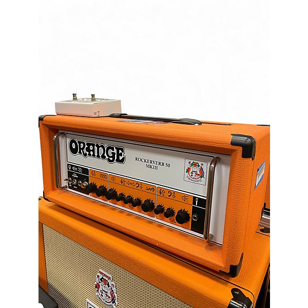 Used Orange Amplifiers Rockerverb 50 MKIII 50W Tube Guitar Amp Head