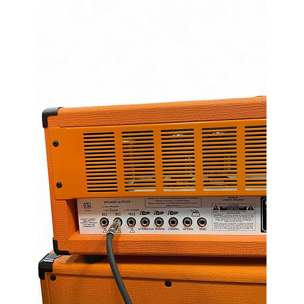Used Orange Amplifiers Rockerverb 50 MKIII 50W Tube Guitar Amp Head